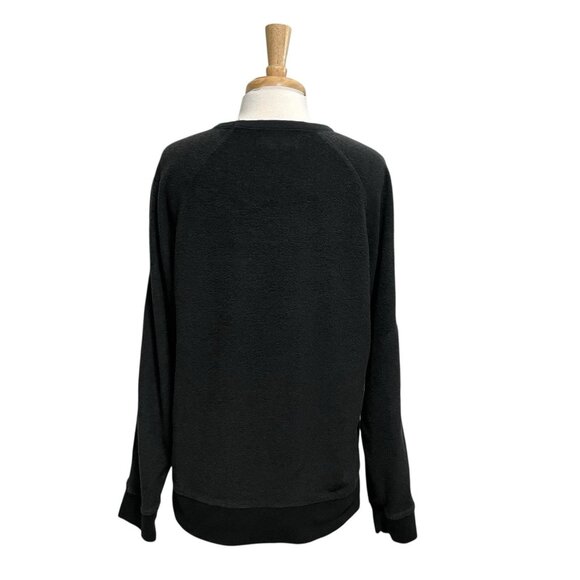 OUTERKNOWN Terrycloth Terry Pullover Sweatshirt Faded Black size Large - Picture 5 of 8